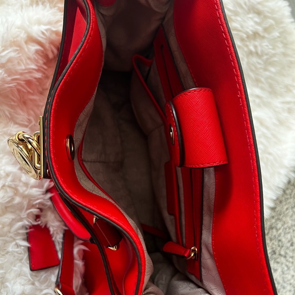 MK Orange Red Purse - Picture 4 of 8